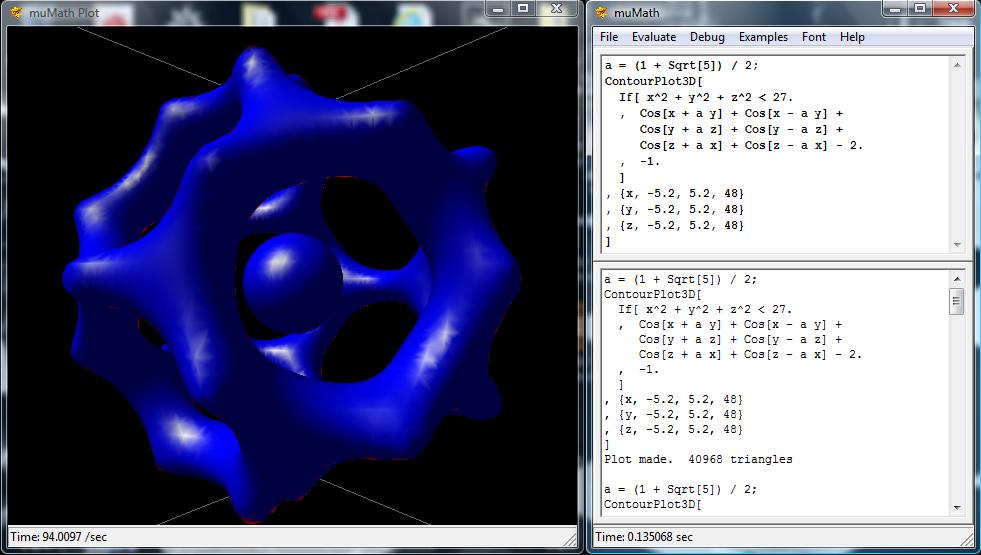 muMath screenshot