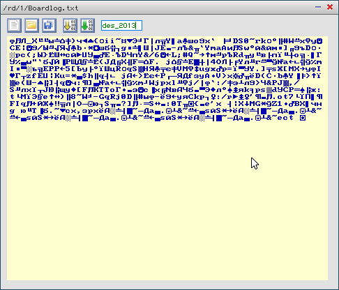 файл Boardlog.txt закодирован с ключем des_2013